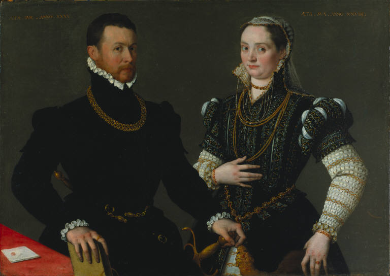 Portrait of a Couple - Lavinia Fontana