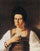 Portrait of a Courtesan in living room