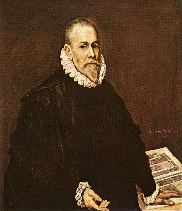 Portrait of a doctor Rodrigo de la Fuente - El Greco