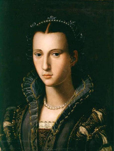 Portrait of a Florentine Lady in living room