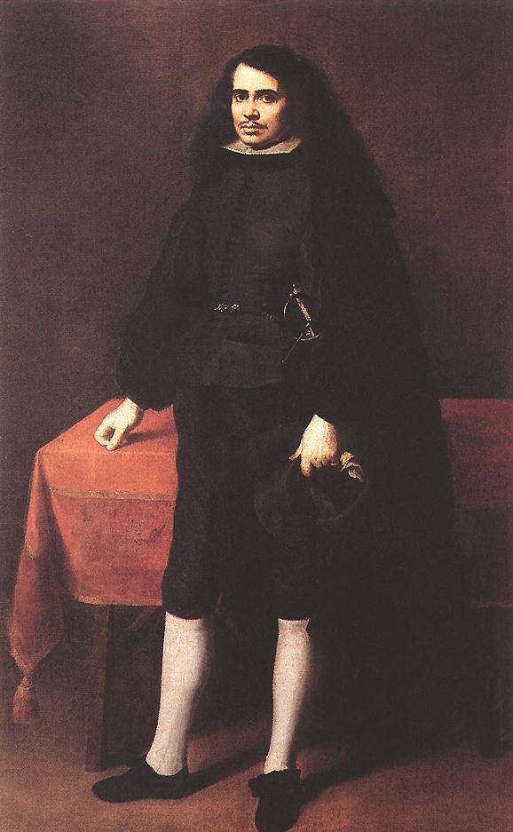 Portrait of a gentleman in a ruff collar - Bartolome Esteban Murillo