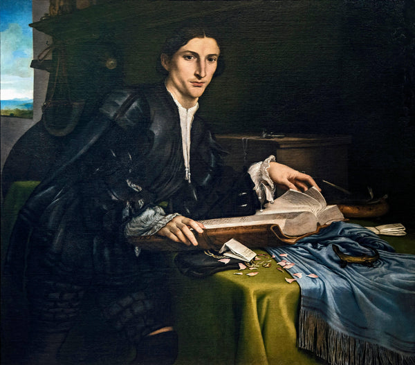 Portrait of a Gentleman in his Study