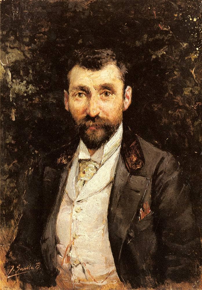 Portrait of a Gentleman on gallery wrap