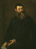 Portrait of a Gentleman by Palma il Giovane — male oil painting wall art, Mannerism Late Renaissance