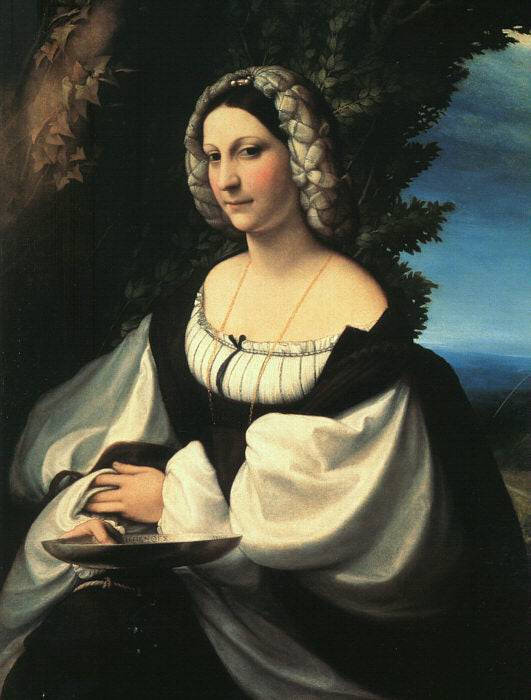 Portrait of a Gentlewoman - Correggio