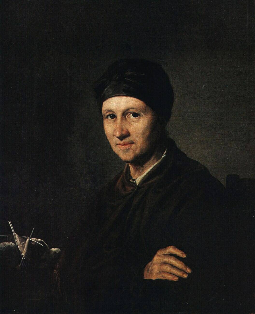 Portrait of A. I. Tropinina - Vasily Tropinin