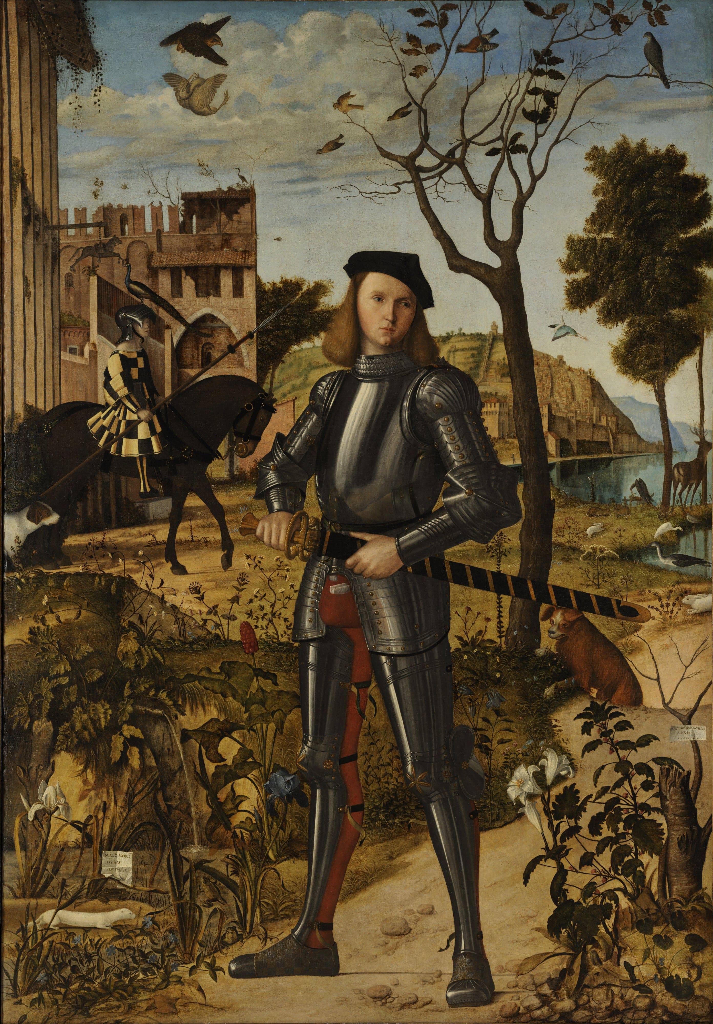 Portrait of a Knight - Vittore Carpaccio