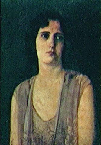 Portrait of a Lady by Alfredo Andersen — hand-painted portrait oil painting reproduction on canvas
