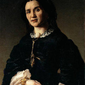 Portrait of a lady in black