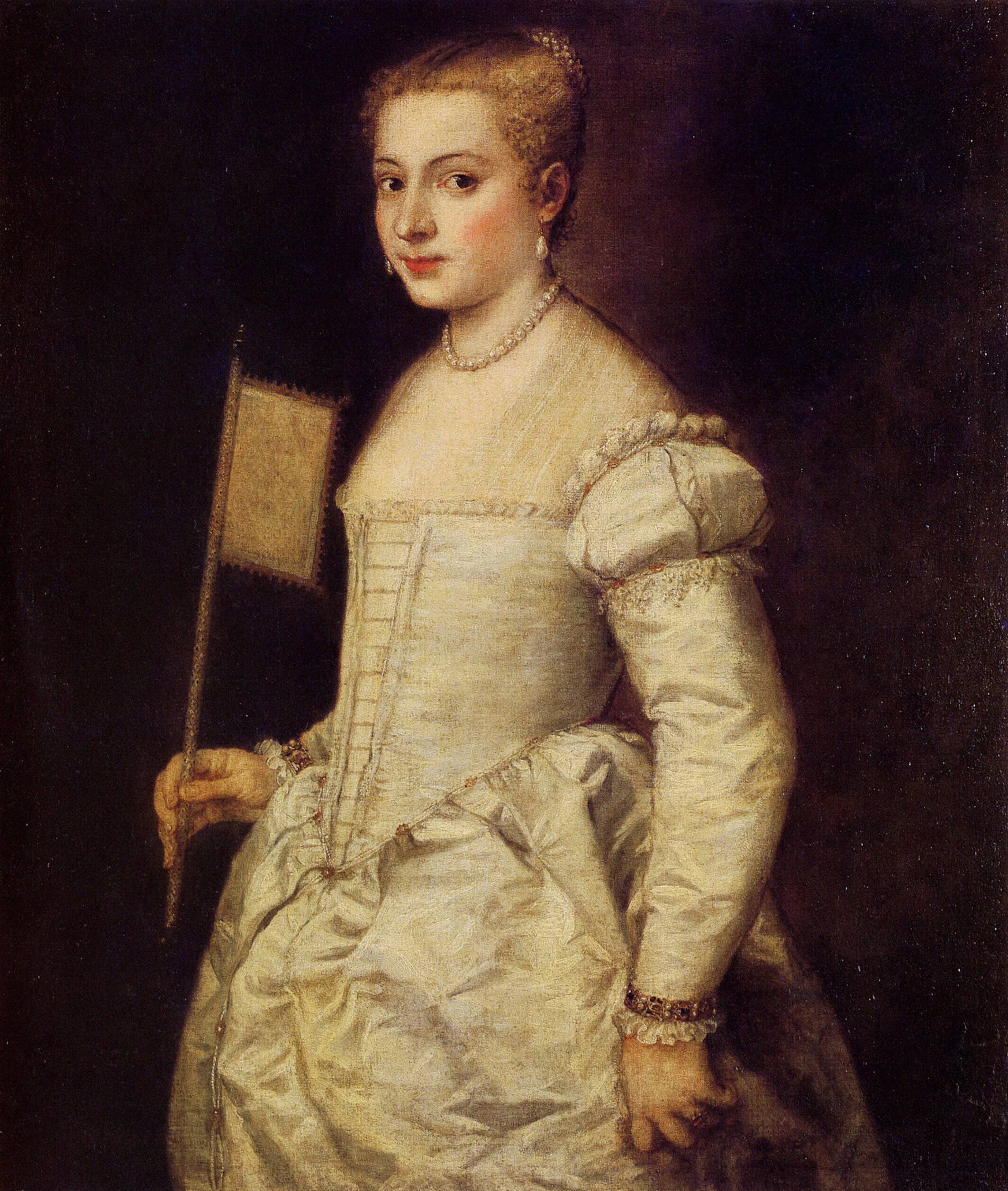 Portrait of a Lady in White - Titian