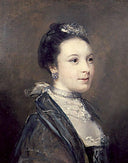 Portrait of a Lady by Joshua Reynolds — male oil painting wall art, Rococo