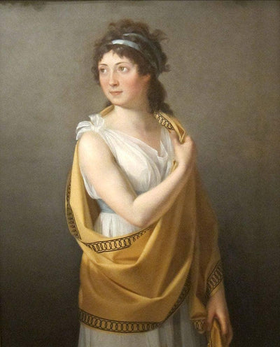 Portrait of a Lady by Marie-Guillemine Benoist — oil painting reproduction