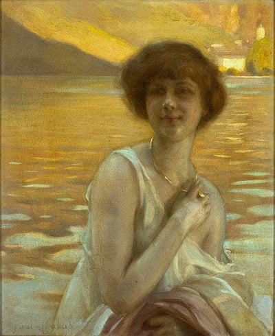 Portrait of a Lady by Paul Émile Chabas — oil painting reproduction