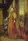 Portrait of a Lady, presumed to be the Marquise Geromina Spinola Doria de Genes (oil on canvas) in entryway