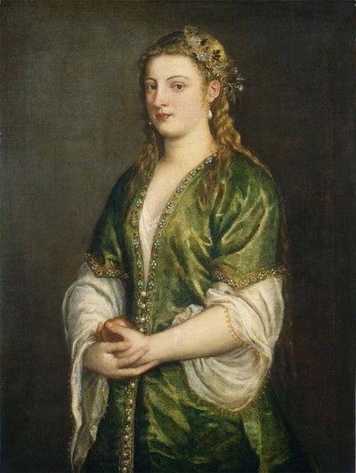 Portrait of a Lady in living room