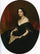 Portrait of a lady with a fan in home office