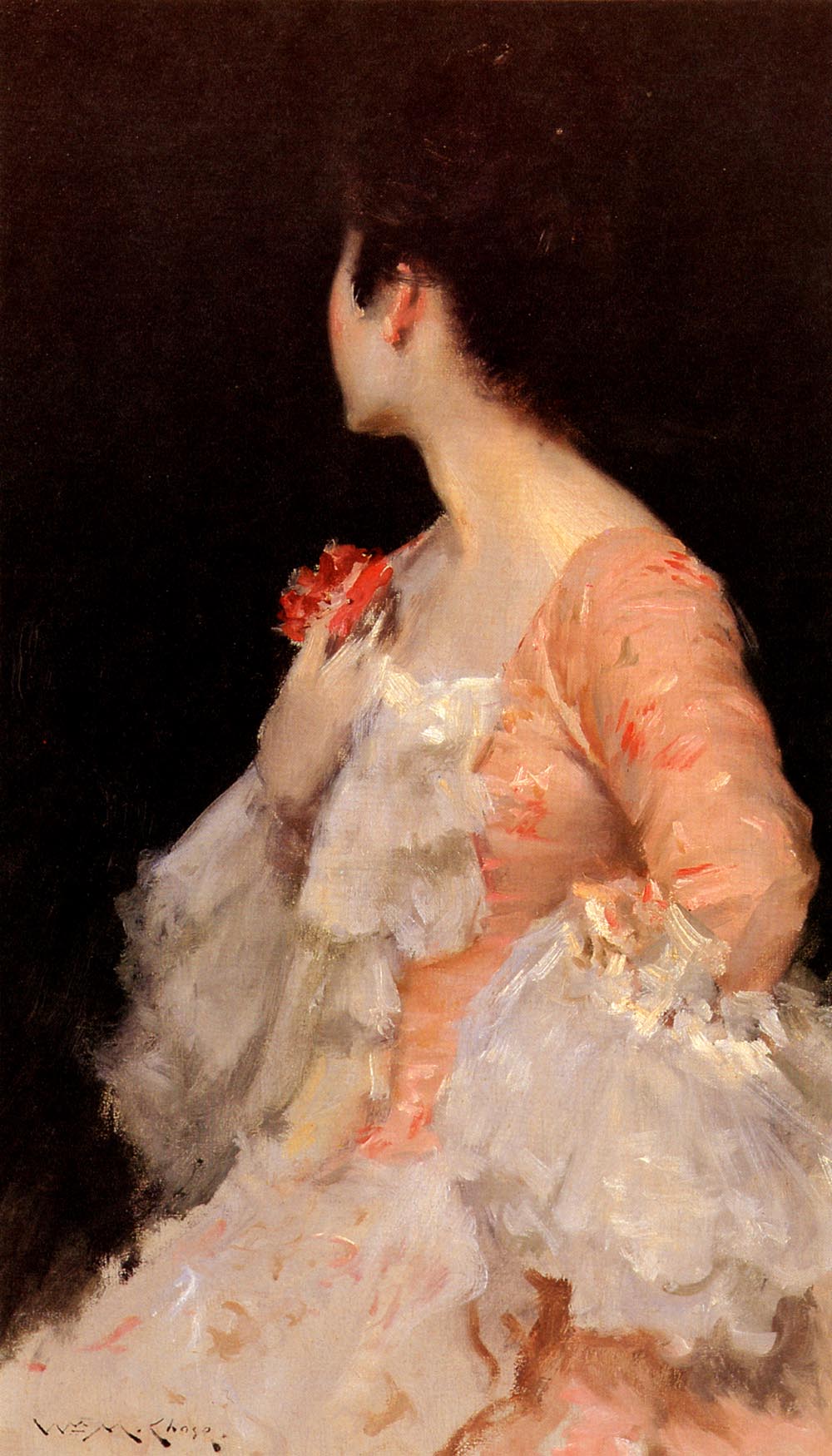 Portrait of a Lady - William Merritt Chase