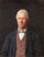 Portrait of a landowner in dining room