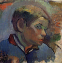 Portrait of a little boy by Paul Gauguin — male oil painting wall art, Post Impressionism