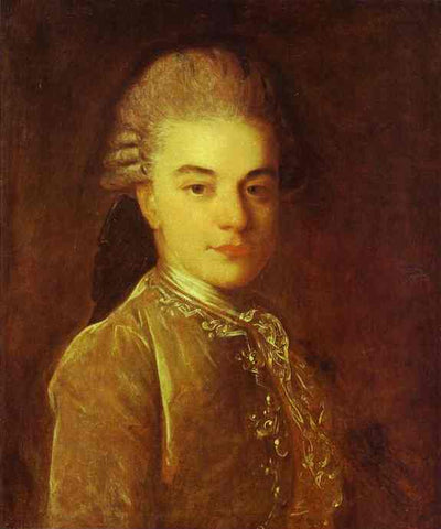 Portrait of A.M.Rimskiy-Korsakov in apartment