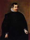 Portrait of a Man by Diego Velazquez — male oil painting wall art, Baroque
