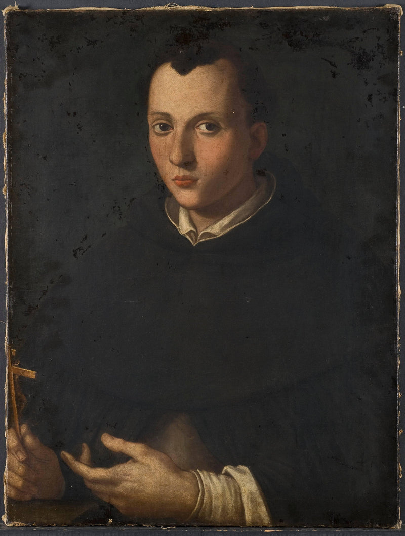 Portrait of a Man on gallery wrap
