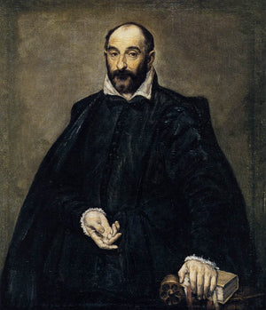 Portrait of a man (Andrea Palladio) - El Greco