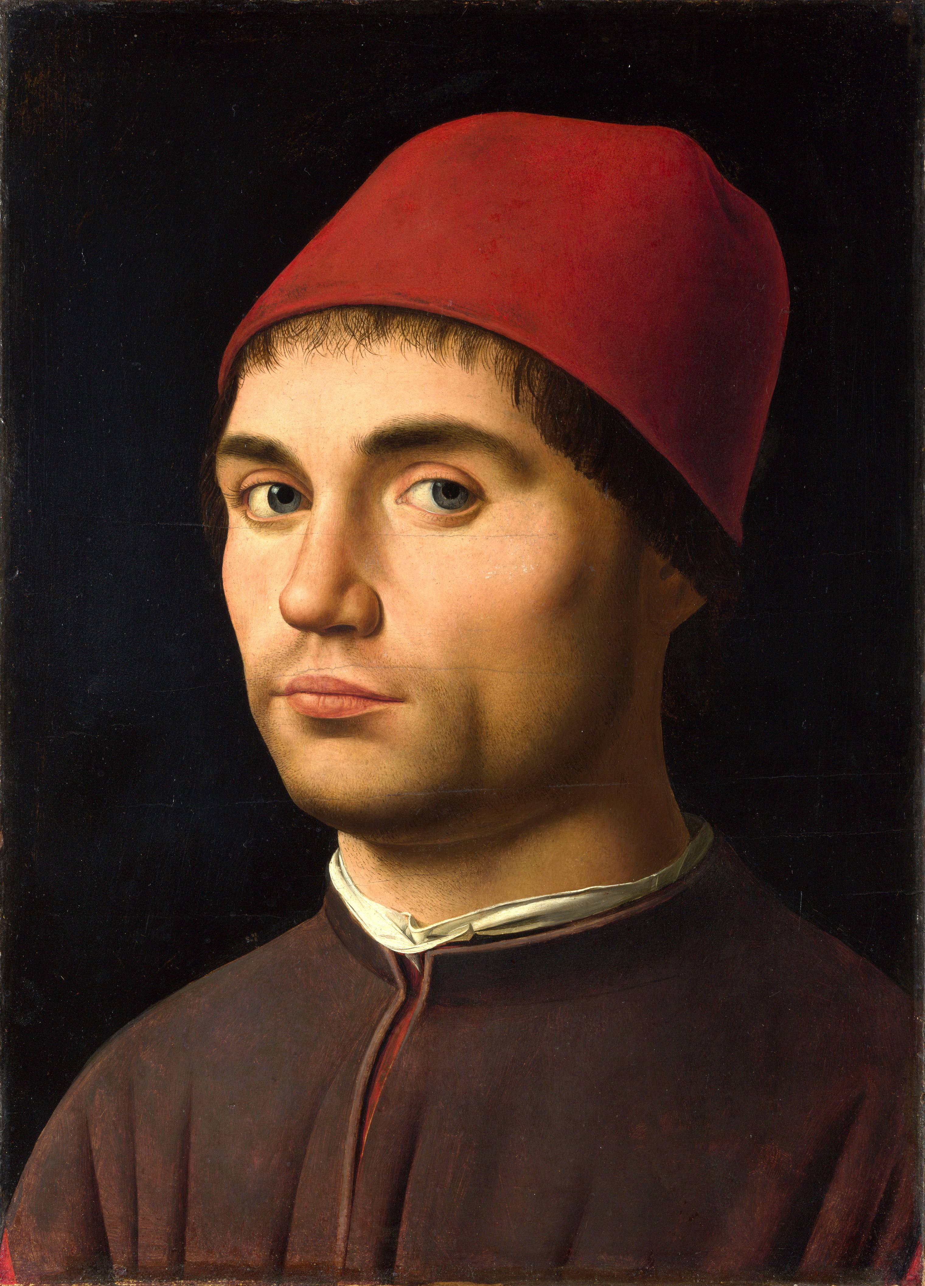 Portrait of a Man - Antonello da Messina