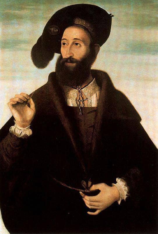 Portrait of a Man by Bartolomeo Veneto — hand-painted portrait oil painting reproduction on canvas