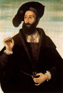 Portrait of a Man by Bartolomeo Veneto — male oil painting wall art, High Renaissance