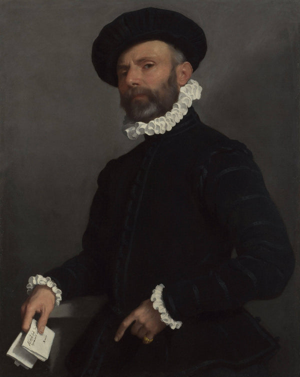 Portrait of a Man Holding a Letter ('L'Avvocato')