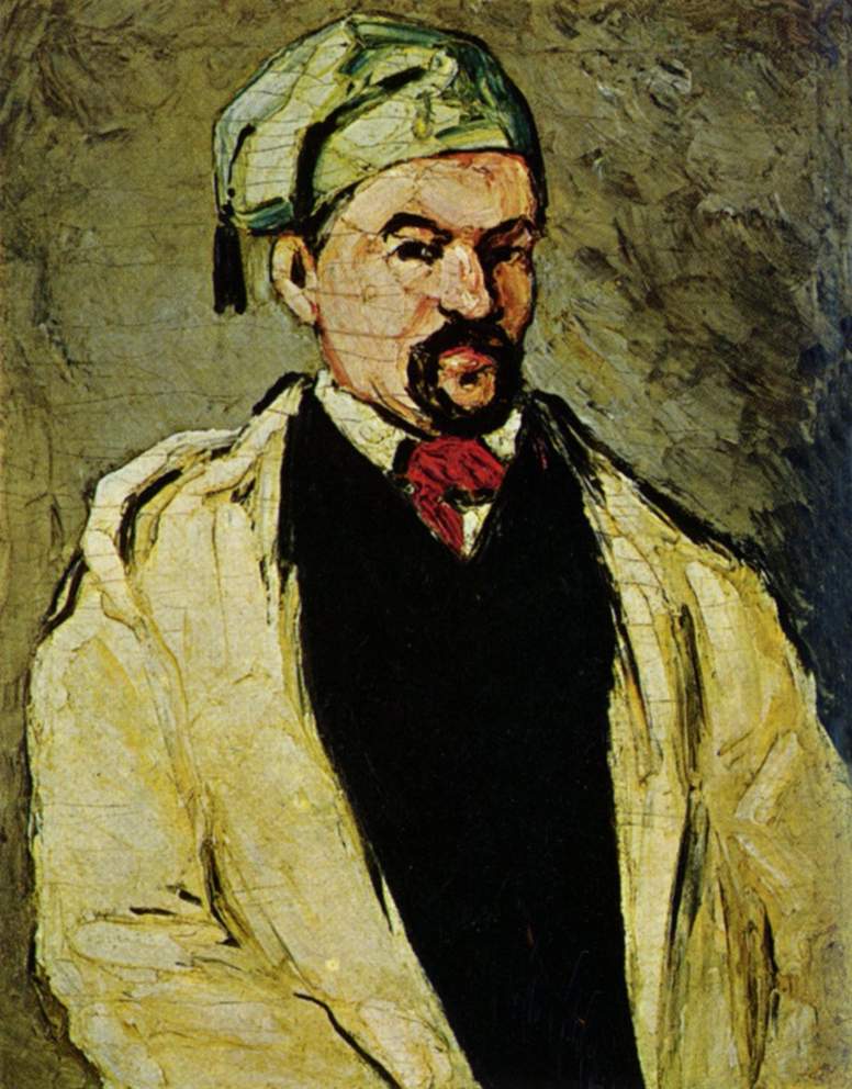 Portrait of a Man in a Blue Cap, or Uncle Dominique - Paul Cezanne