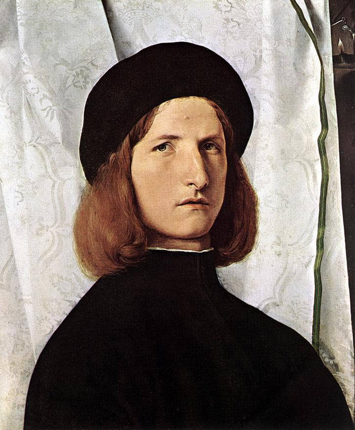Portrait of a Man by Lorenzo Lotto — hand-painted portrait oil painting reproduction on canvas