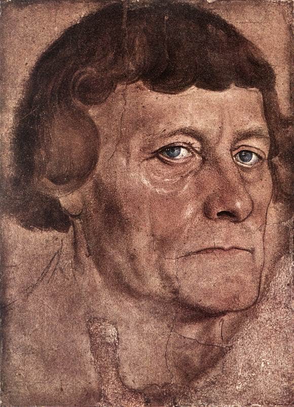 Portrait of a Man by Lucas Cranach the Elder — hand-painted portrait oil painting reproduction on canvas