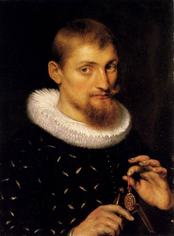 Portrait of a Man, Possibly an Architect or Geographer - Peter Paul Rubens