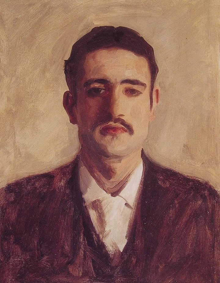 Portrait of a Man (Probably Nicola D'Inverno) by John Singer Sargent — hand-painted portrait oil painting reproduction on canvas