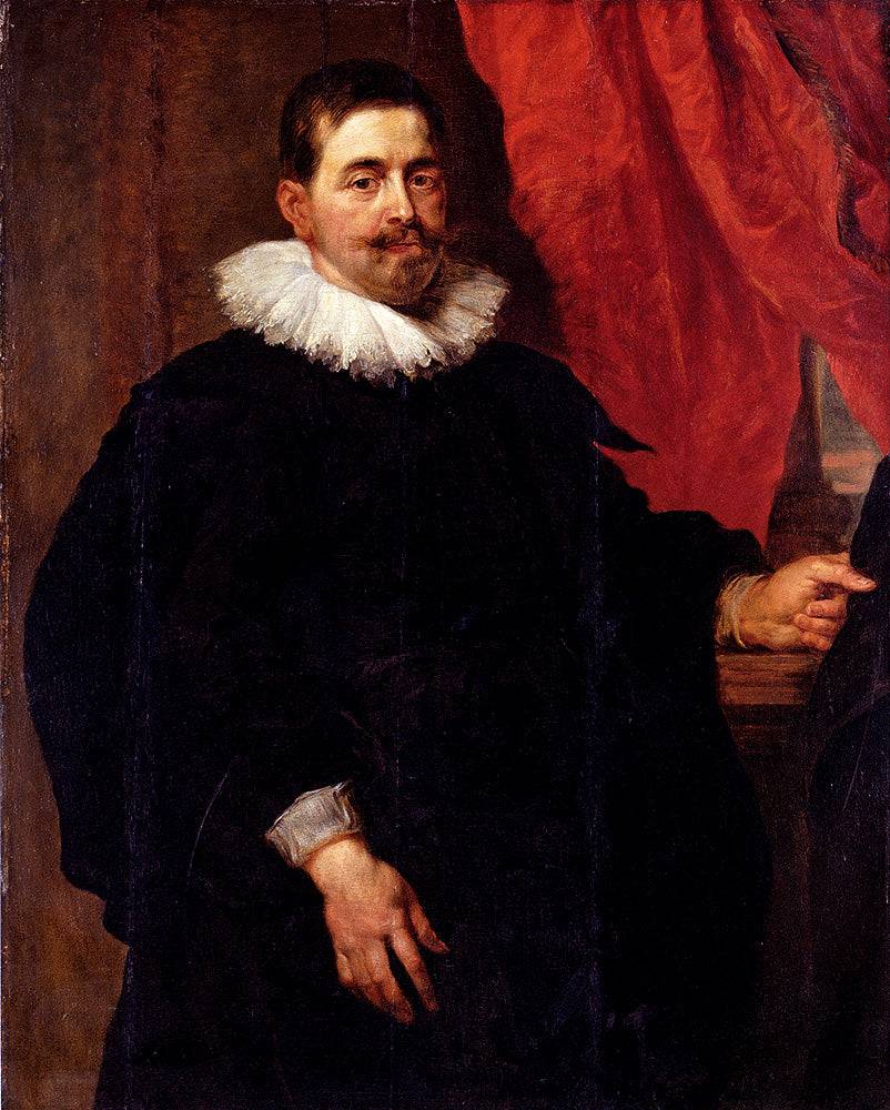 Portrait of a Man, Probably Peter Van Hecke - Peter Paul Rubens