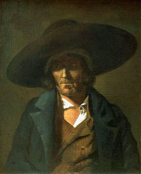 Portrait of a Man, The Vendean by Théodore Géricault — hand-painted portrait oil painting reproduction on canvas