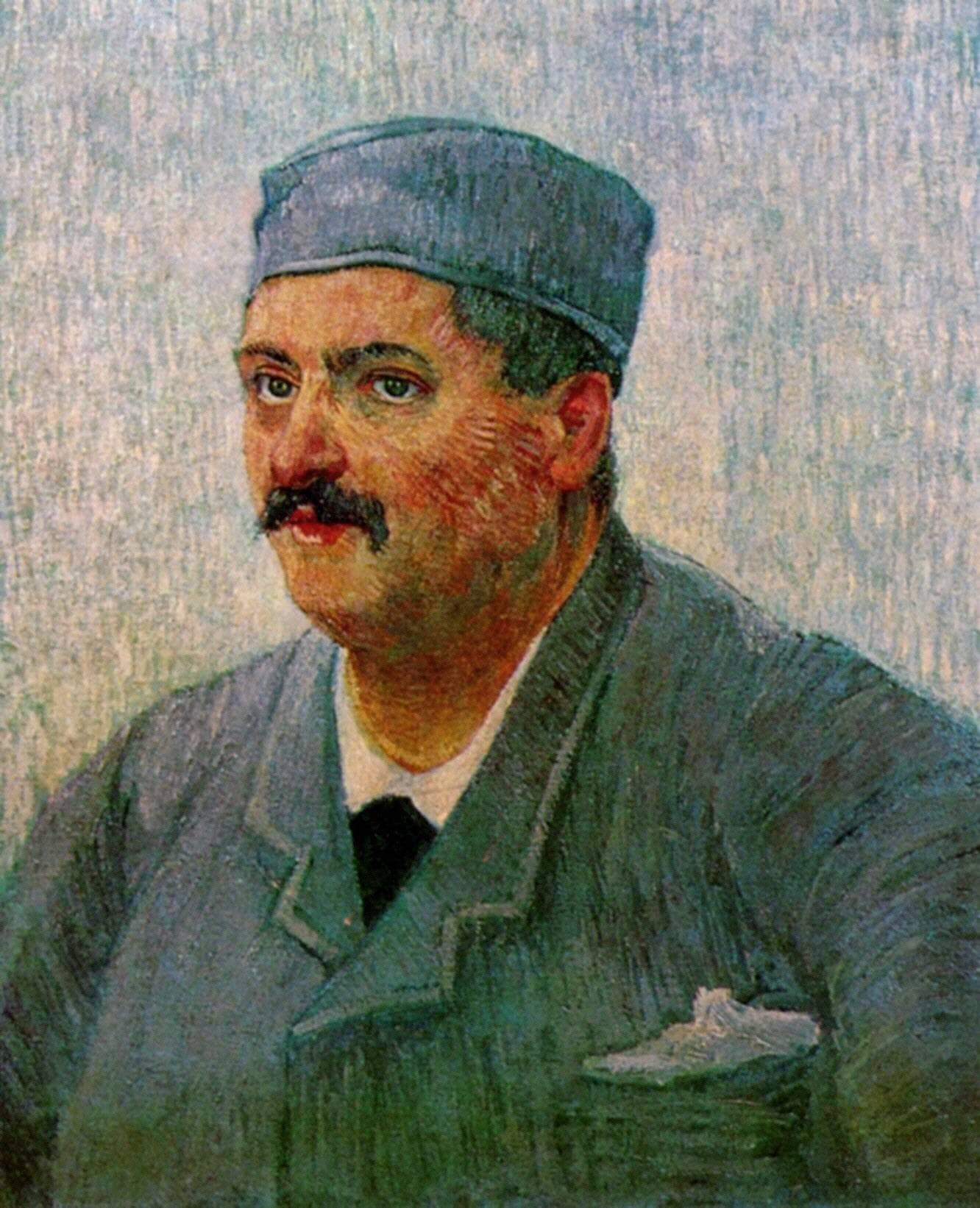 Portrait of a Man with a Skull Cap