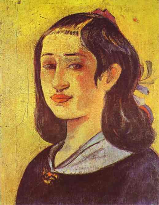 Portrait of a mother by Paul Gauguin — hand-painted portrait oil painting reproduction on canvas