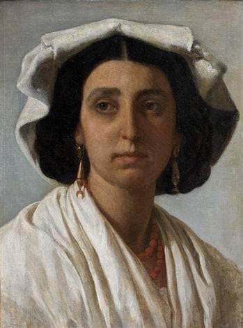 Portrait of a Roman girl