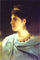 Portrait of a Roman Woman in home office