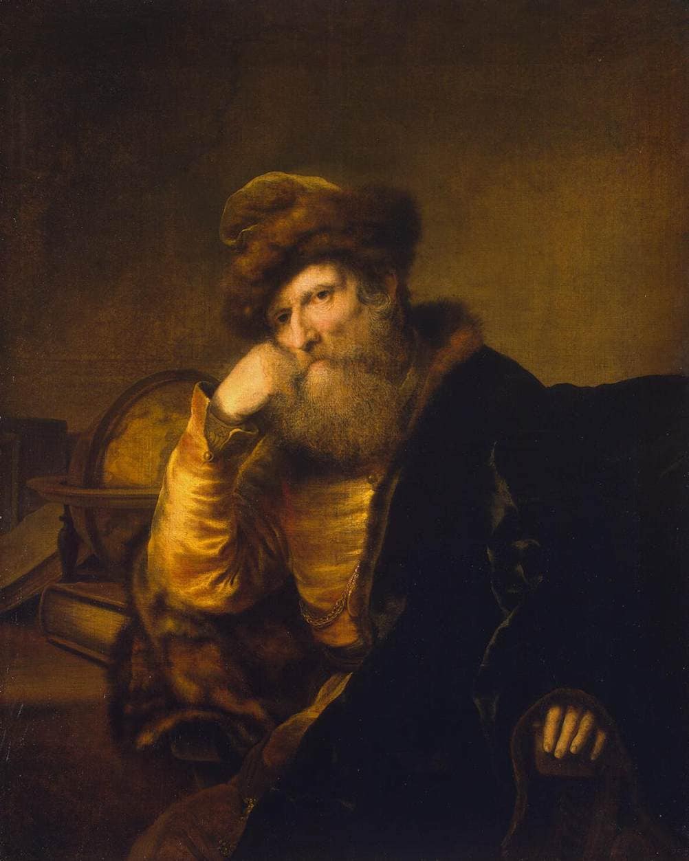 Portrait of a Scholar by Ferdinand Bol — hand-painted portrait oil painting reproduction on canvas