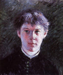Portrait of a Schoolboy by Gustave Caillebotte — male oil painting wall art, Impressionism