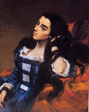 Portrait of a Spanish Lady - Gustave Courbet