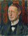 Portrait of A. W. Finch in dining room