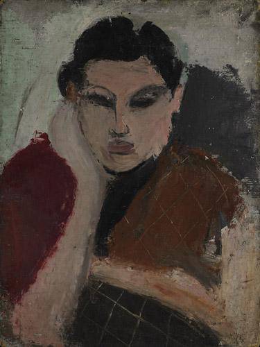 Portrait of a Woman - Arshile Gorky