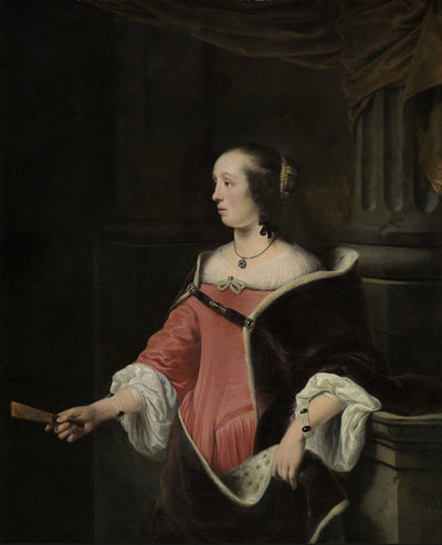 Portrait of a Woman in entryway