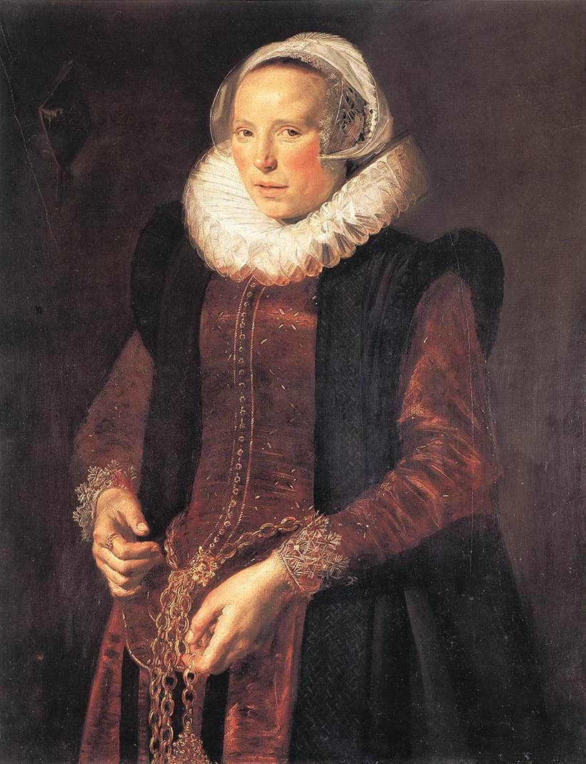 Portrait of a woman - Frans Hals