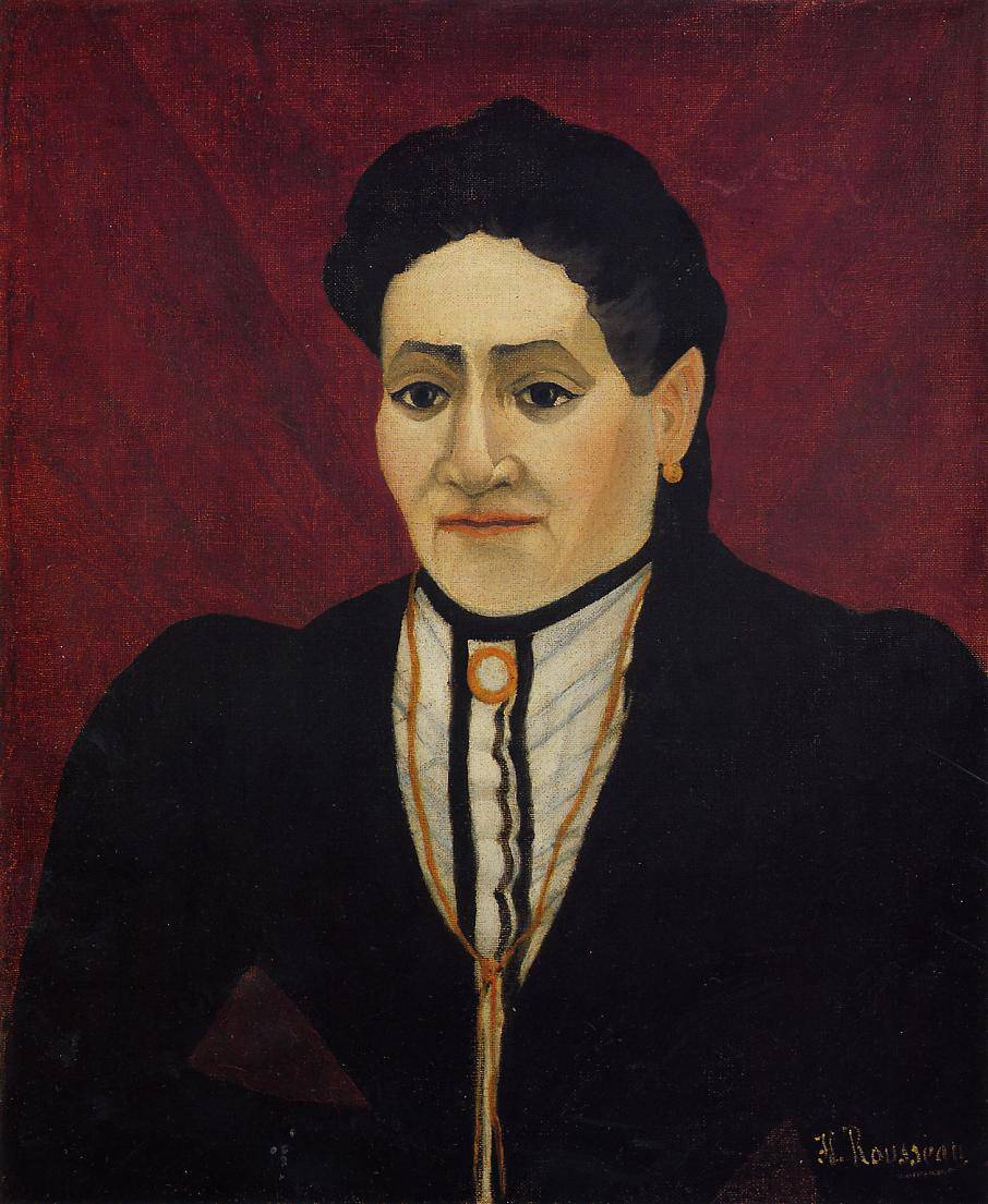 Portrait of a Woman - Henri Rousseau